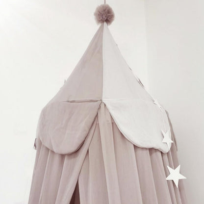 Whimsical Baby Bed Canopy And Crib Cover Set
