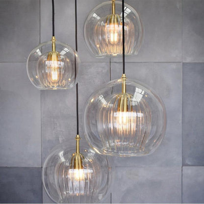 Bright Crystal Glass LED Pendant Light