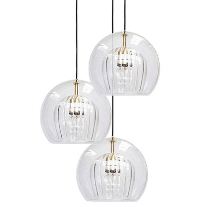 Bright Crystal Glass LED Pendant Light - Lusomart