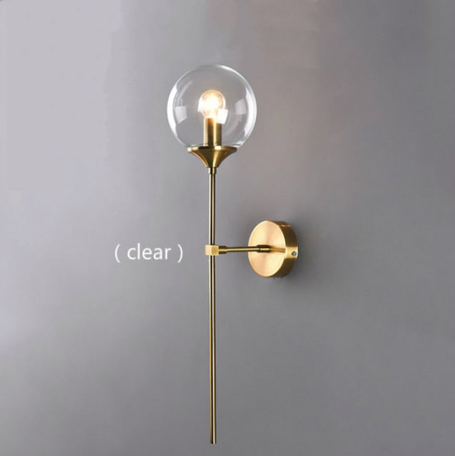 Clear Crystal Ball Decoration