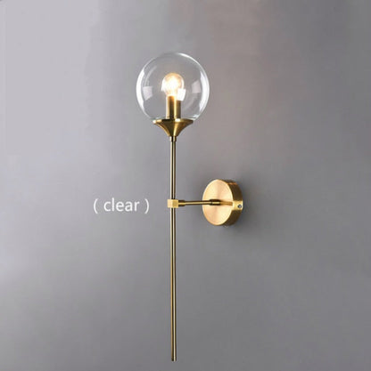 Clear Crystal Ball Decoration
