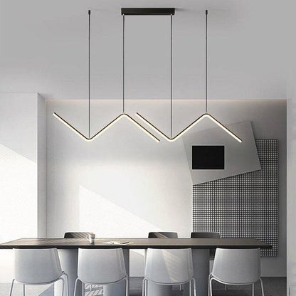 Modern Triangle Hanging LED Light