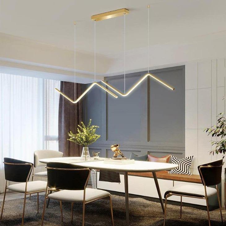 Modern Triangle Hanging LED Light