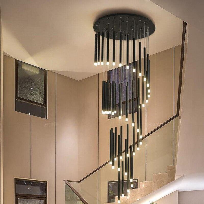Luxury Modern Black Pendant Light