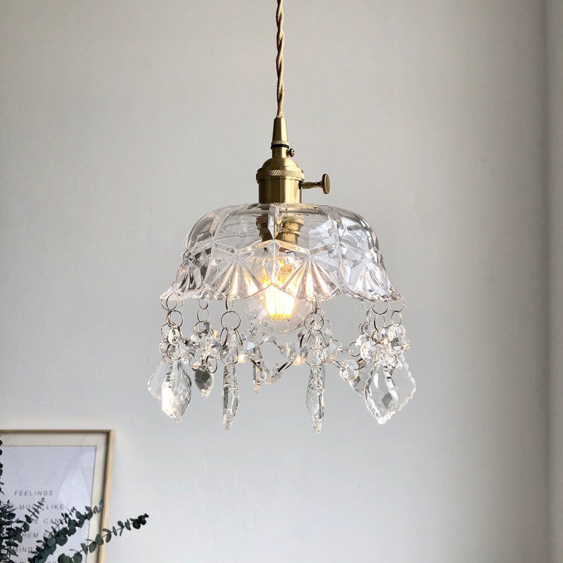 Luxury Crystal Drop Pendant Chandelier - Lusomart