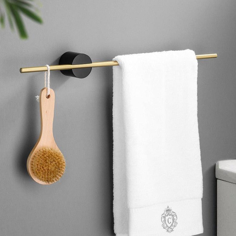 Sleek Aluminum Towel Bar For Contemporary Bathrooms