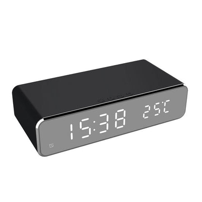 Smart Dual Alarm Clock Phone Charger