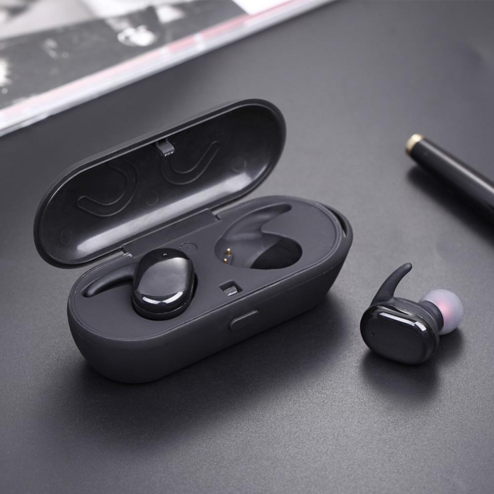Compact Wireless Bluetooth Earbuds Sweatproof with Clear Audio