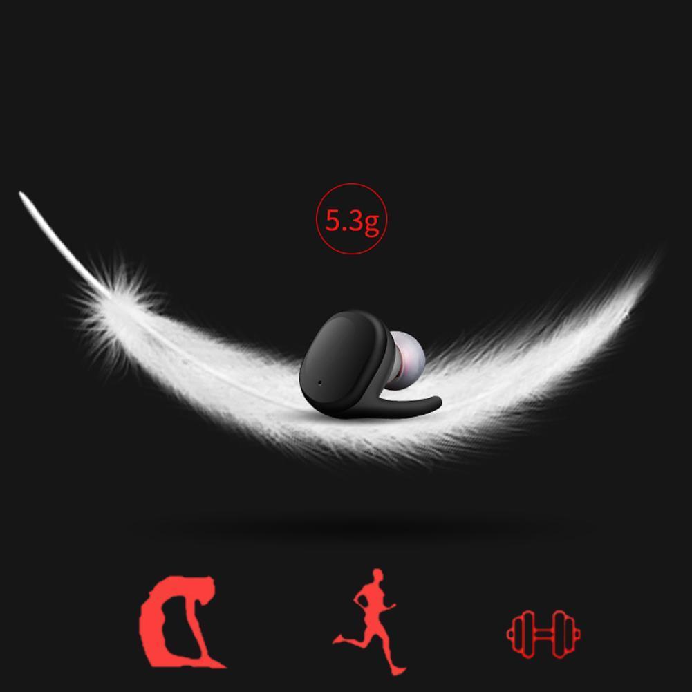 Compact Wireless Bluetooth Earbuds Sweatproof with Clear Audio