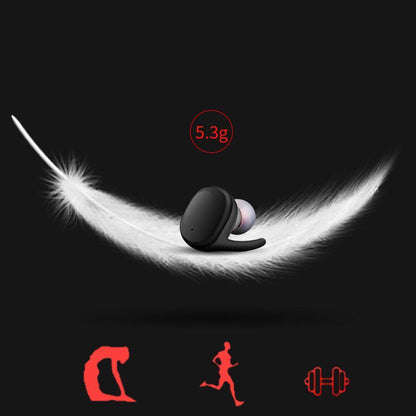 Compact Wireless Bluetooth Earbuds Sweatproof with Clear Audio