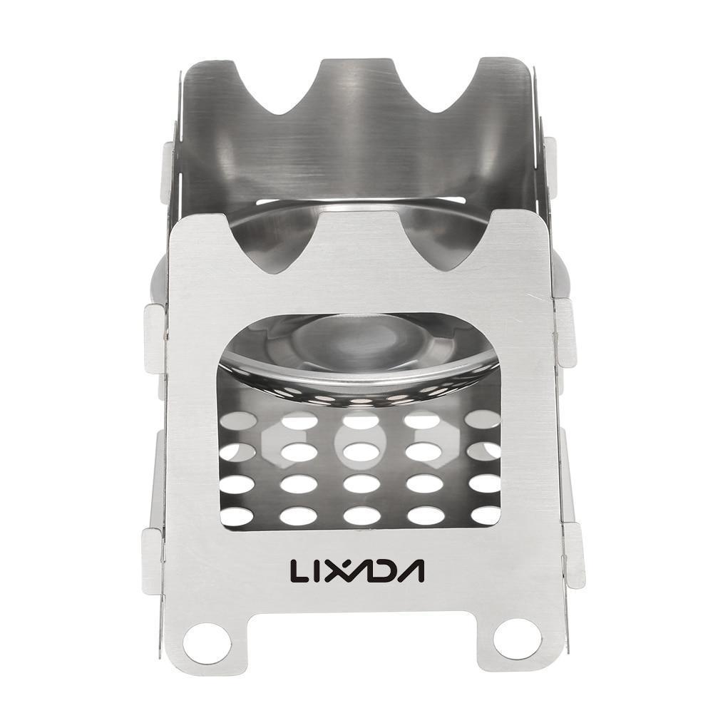 Portable Folding Camp Stove with Stainless Steel Tray