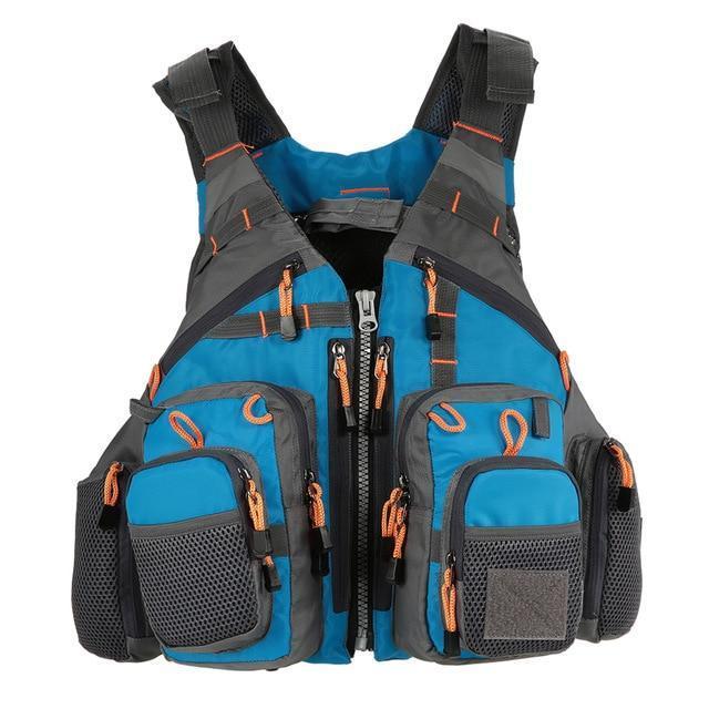 Fishing Life Jacket with Multiple Storage Pockets