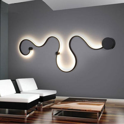 Bright Acrylic LED Wall Lamp for Hallways - Lusomart