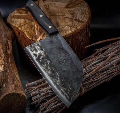 Authentic Serbian Forged Chef Knife | Sharp Carbon Steel - Lusomart