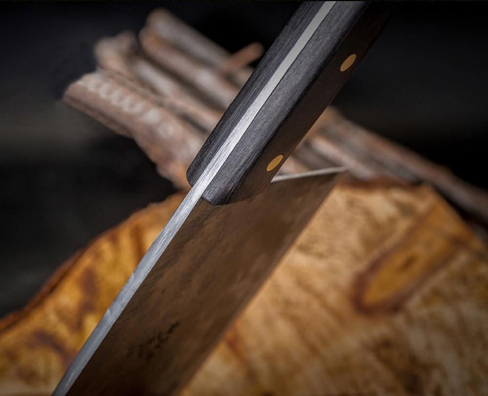 Premium Forged Chef Knife With Sharp High Carbon Steel Blade