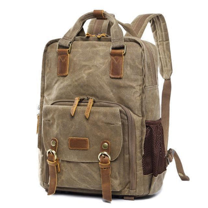 Waterproof Canvas Travel Camera Bag
