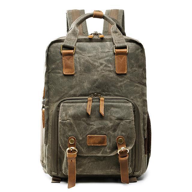 Waterproof Canvas Travel Camera Bag