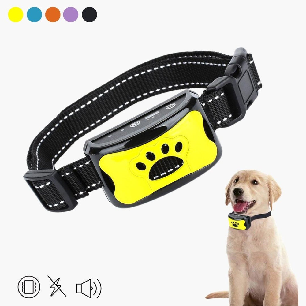 Humane Anti Bark Collar With Sound Vibration Trainer