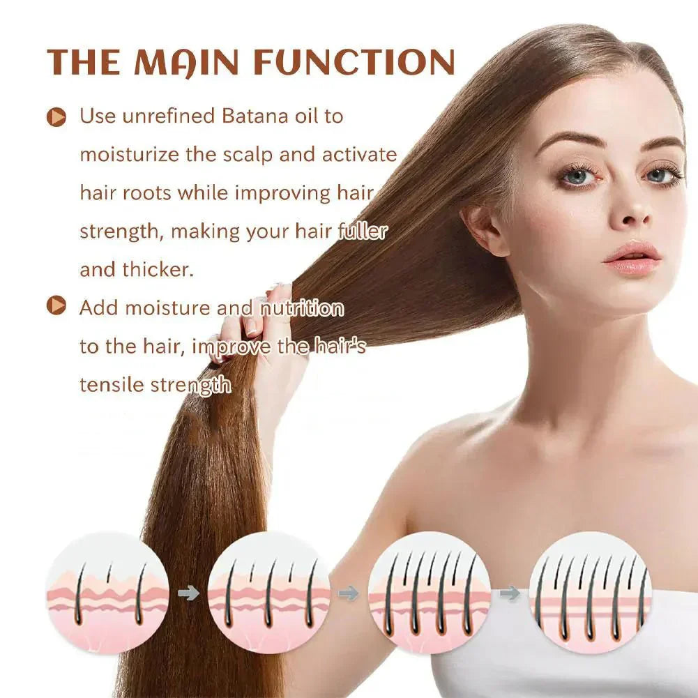 Natural Hair Growth Oil For Thicker Longer Locks