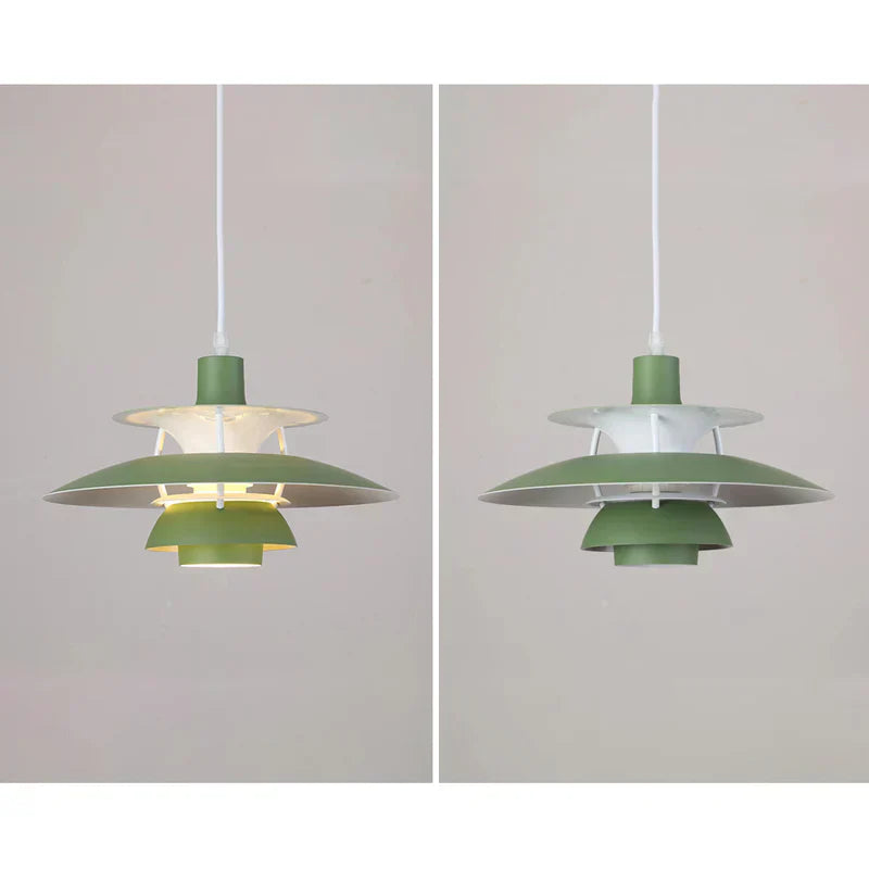 Elegant LED Pendant Light With Shade