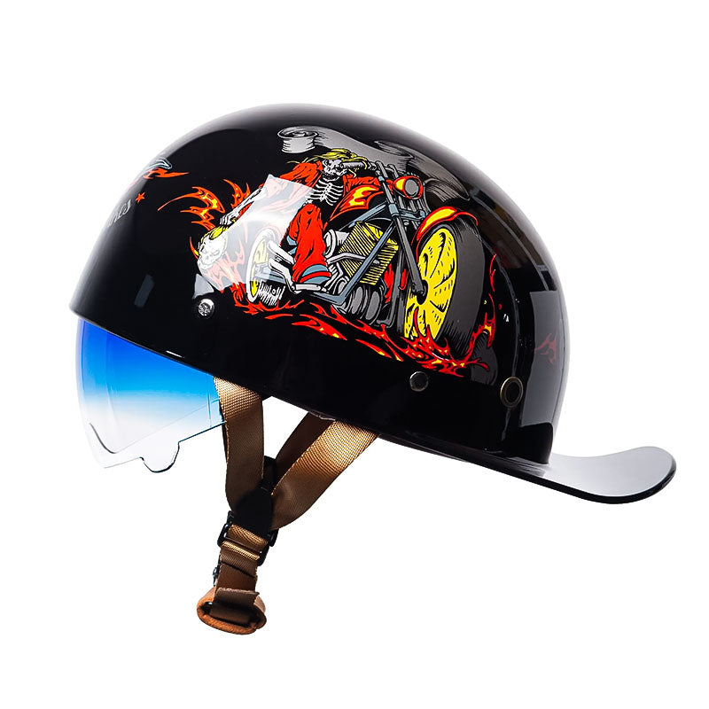 Durable Motorcycle Street Bike Helmet DOT Certified