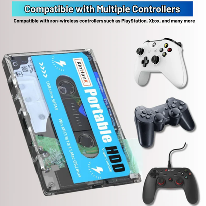Classic Retro Game Console with 110,000 Games Included - Lusomart