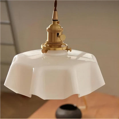 Elegant White Flower Pendant Light For Home Decor