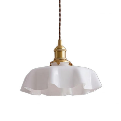 Elegant White Flower Pendant Light For Home Decor