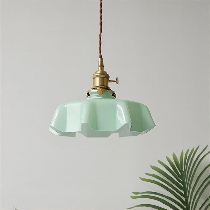 Elegant White Flower Pendant Light For Home Decor