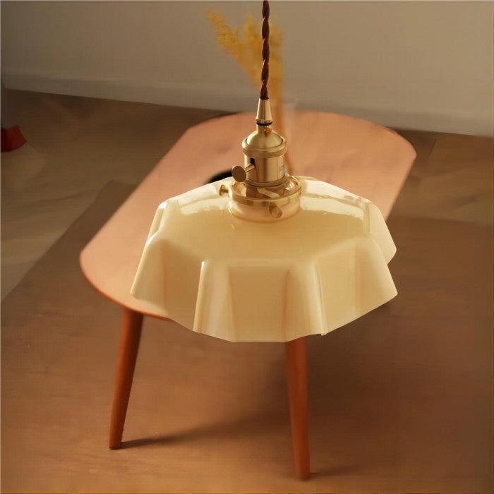 Elegant White Flower Pendant Light For Home Decor