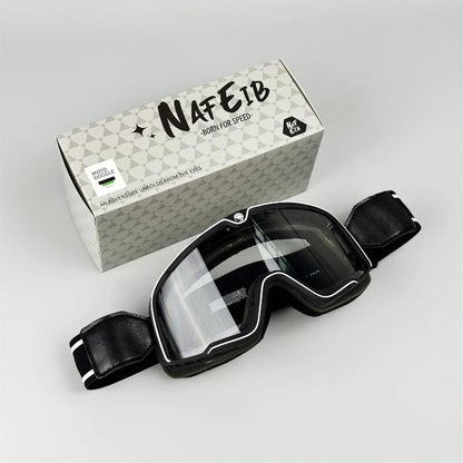 Vintage Style Prescription Goggles with UV Protection