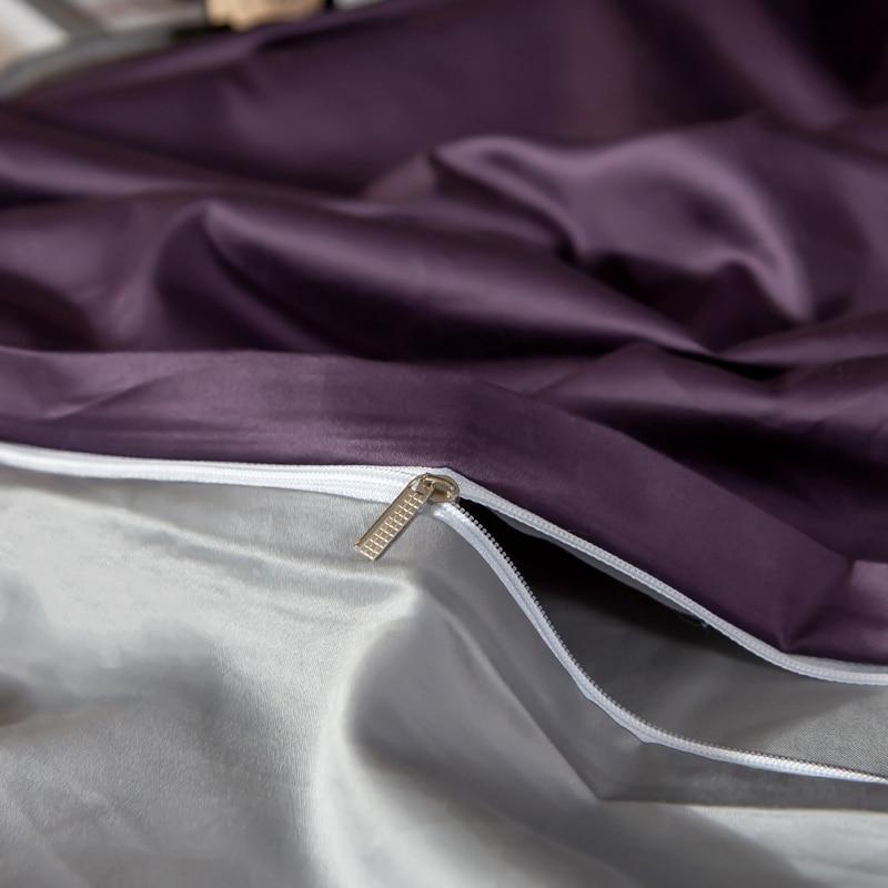 Soft Purple Reversible Bedding Set