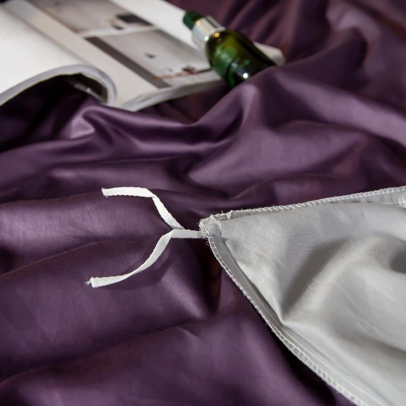 Soft Purple Reversible Bedding Set