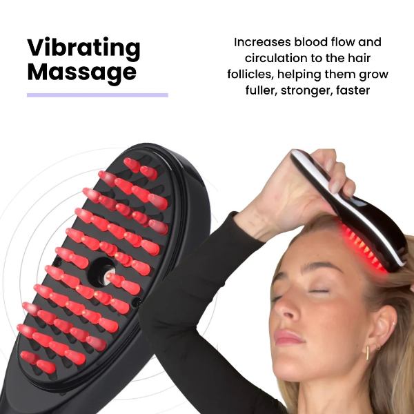 Advanced Red Light Hair Growth Therapy Brush