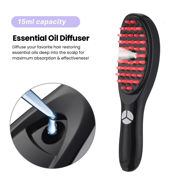 Advanced Red Light Hair Growth Therapy Brush