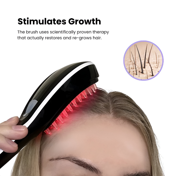 Advanced Red Light Hair Growth Therapy Brush