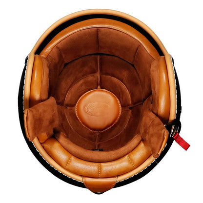 Lightweight Open Face Motorcycle Helmet with Strong ABS Shell