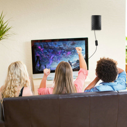 Ultra HD Indoor TV Antenna - Long Range 4K Receiver