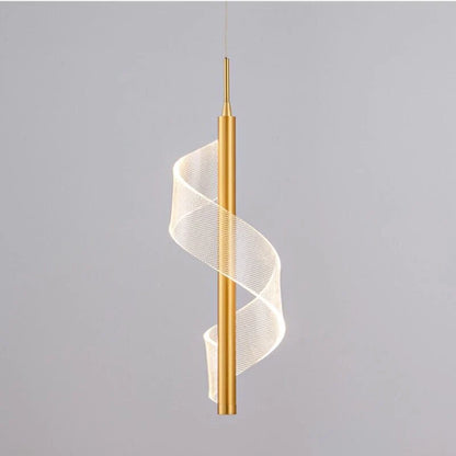 Stylish Spiral Hanging LED Light