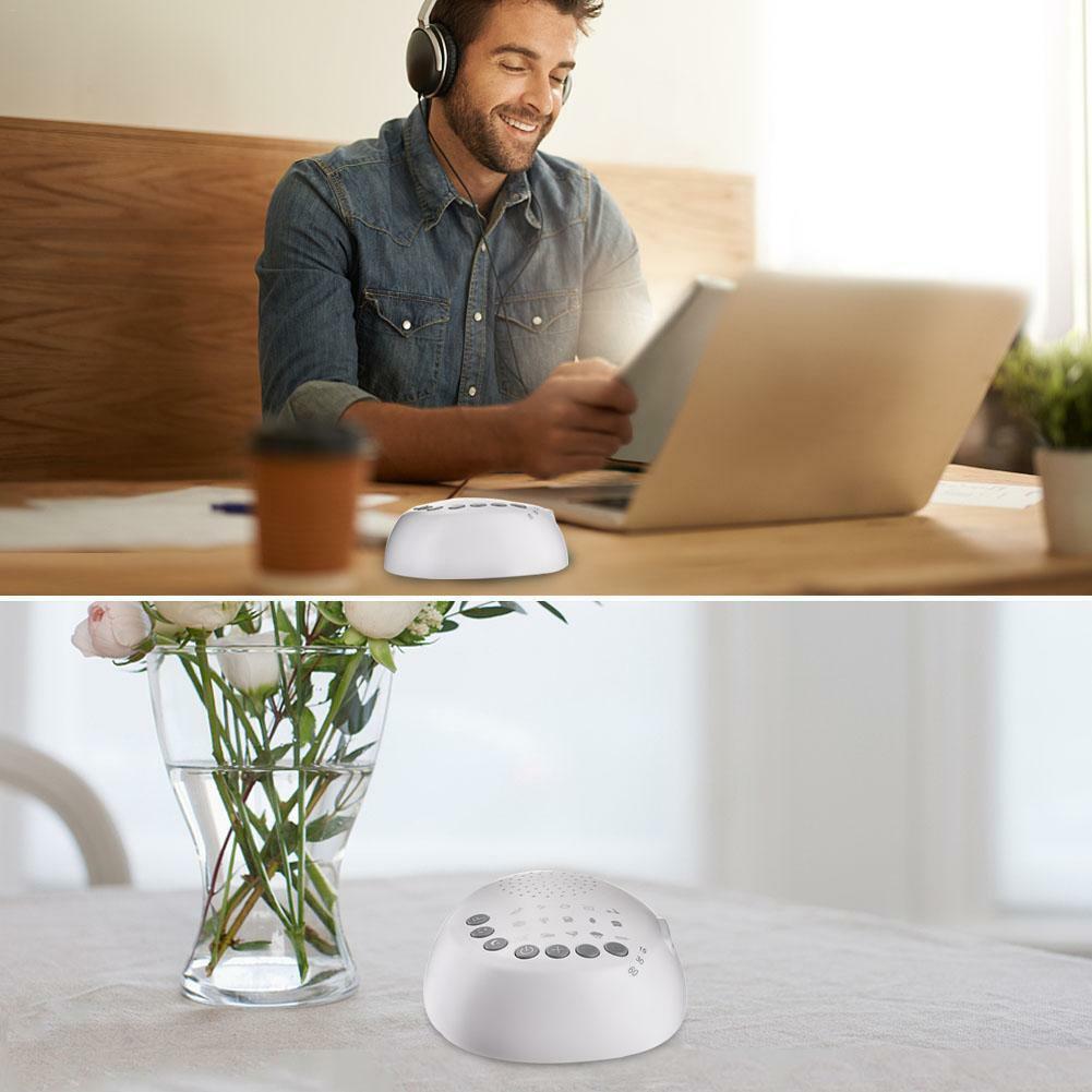 Relaxing Sound Machine With White Noise and Timer