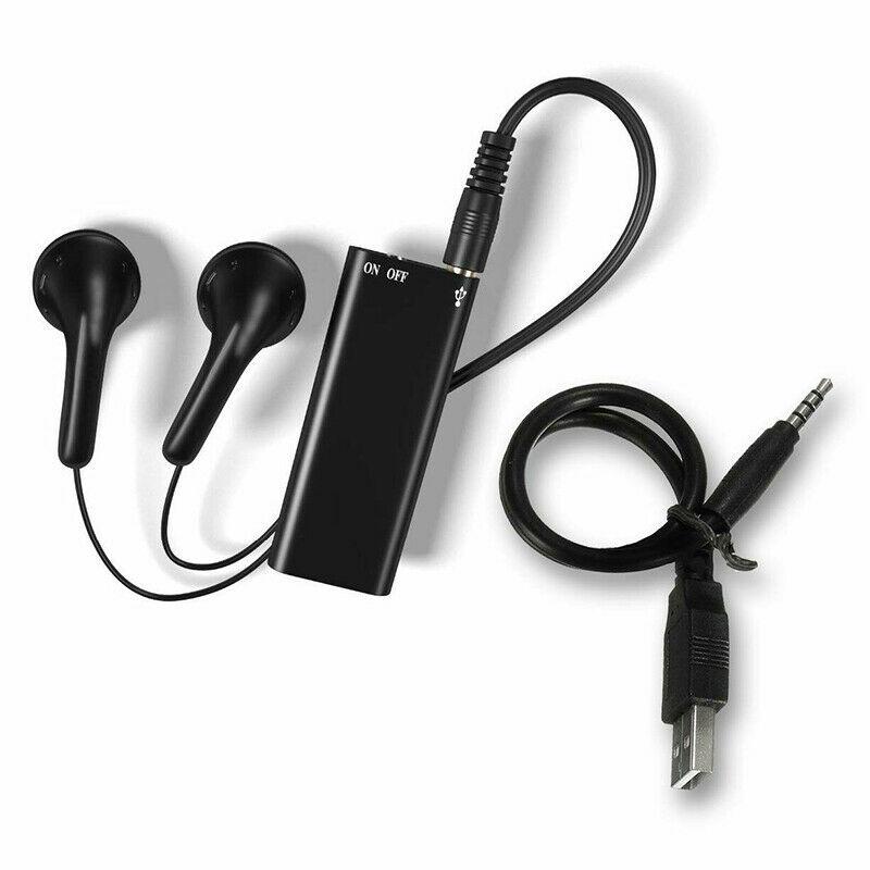 Small Portable 8GB Voice Recorder Spy Audio Device