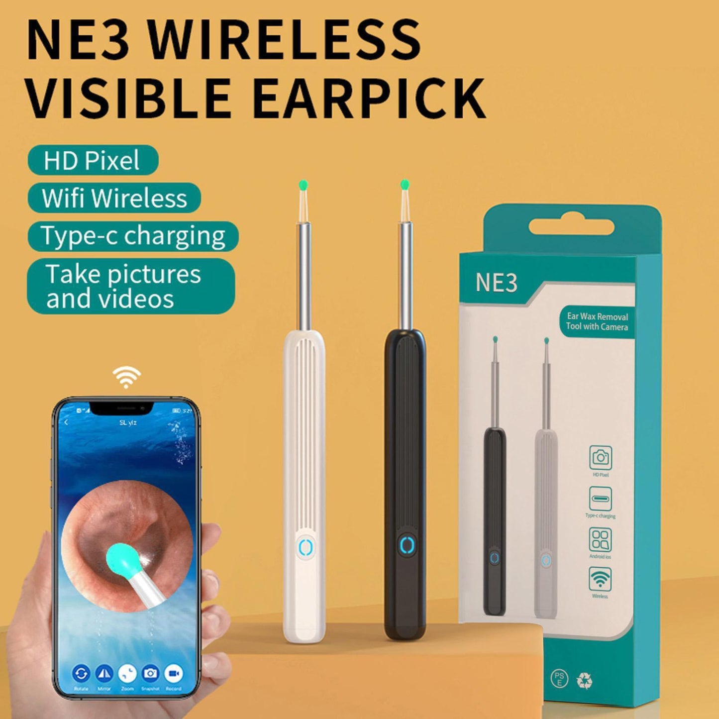 Wireless Ear Scope Camera