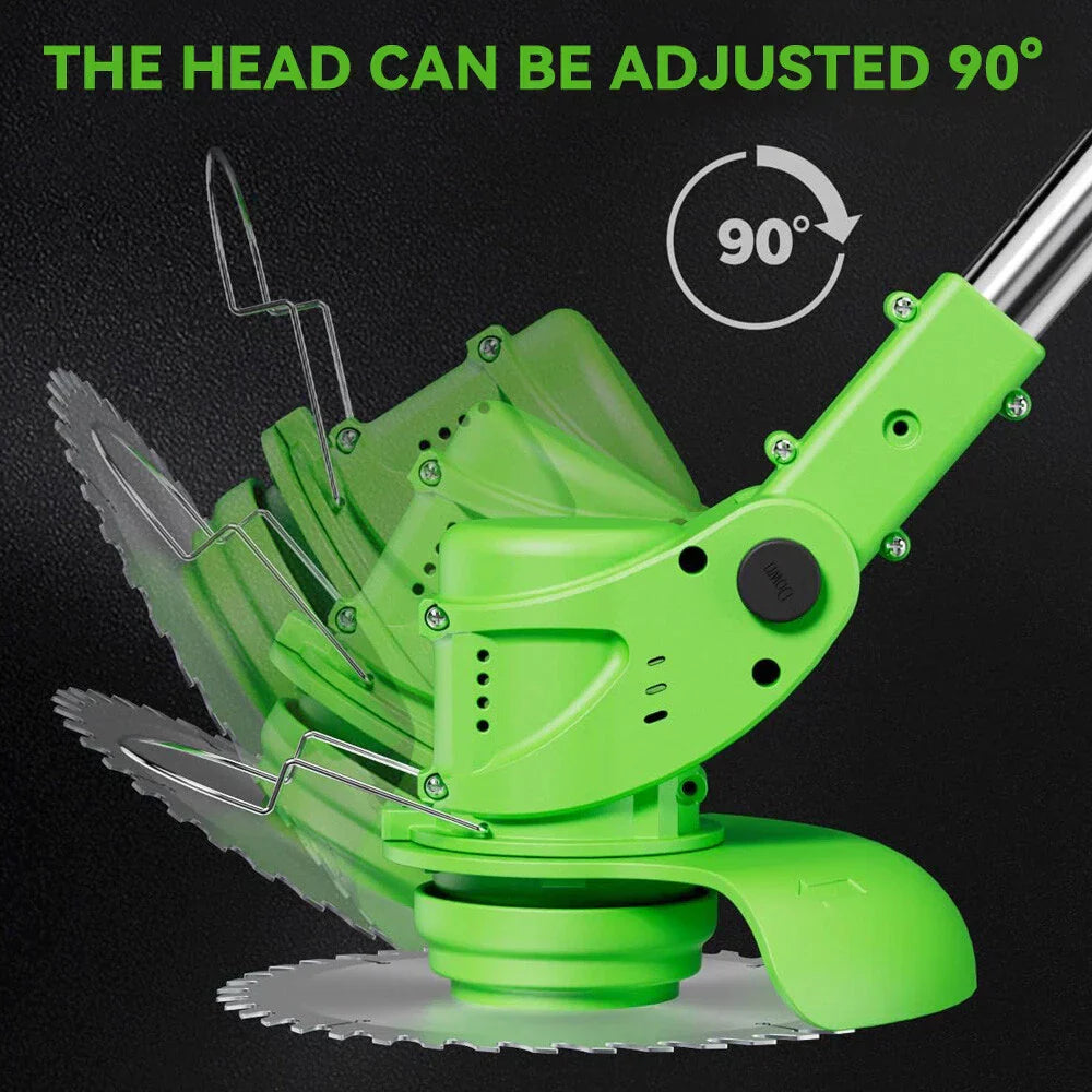 Powerful 24V Cordless Yard Trimmer 18,000 RPM