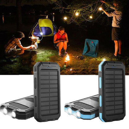 Portable Solar Charger 500000mAh Waterproof Power Bank