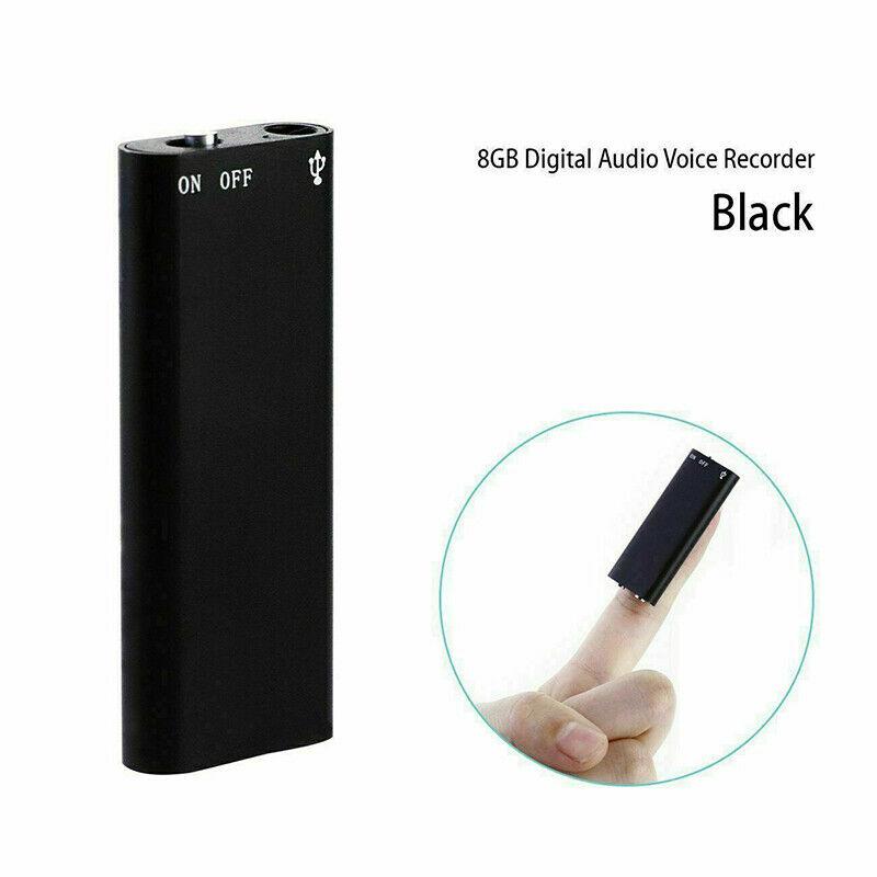 Small Portable 8GB Voice Recorder Spy Audio Device
