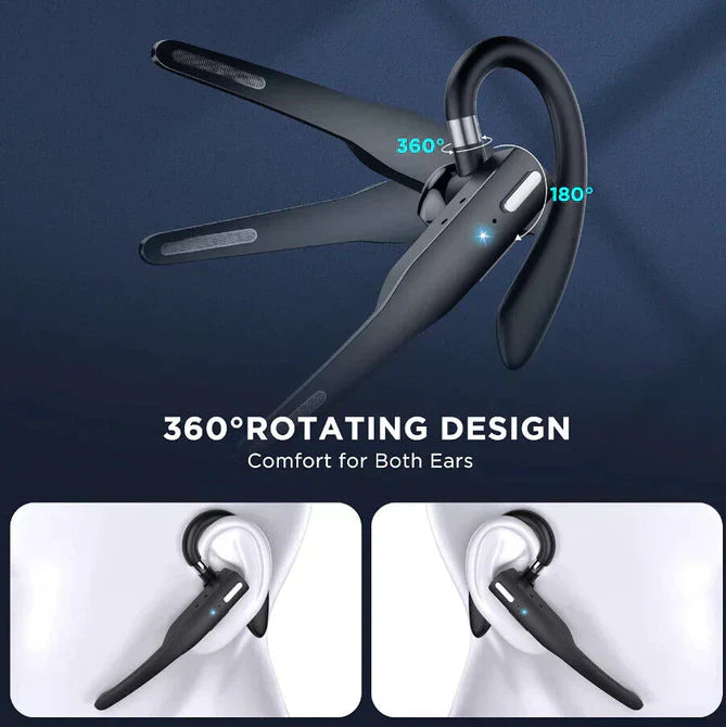 Clear Sound Wireless Bluetooth Headset With Noise Reduction