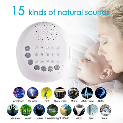 Relaxing Sound Machine With White Noise and Timer
