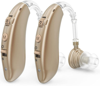 Discreet Rechargeable Ear Hearing Aids Noise Cancelling