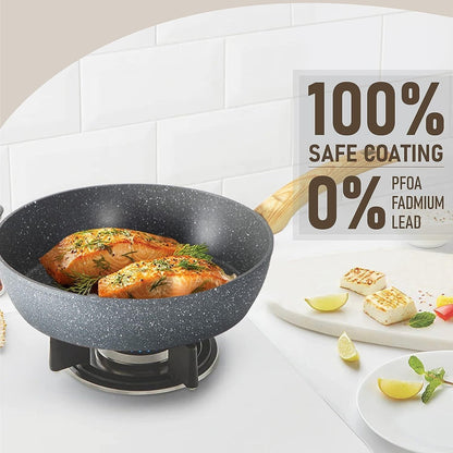 Premium 12-Piece Non-Stick Kitchen Cookware Set