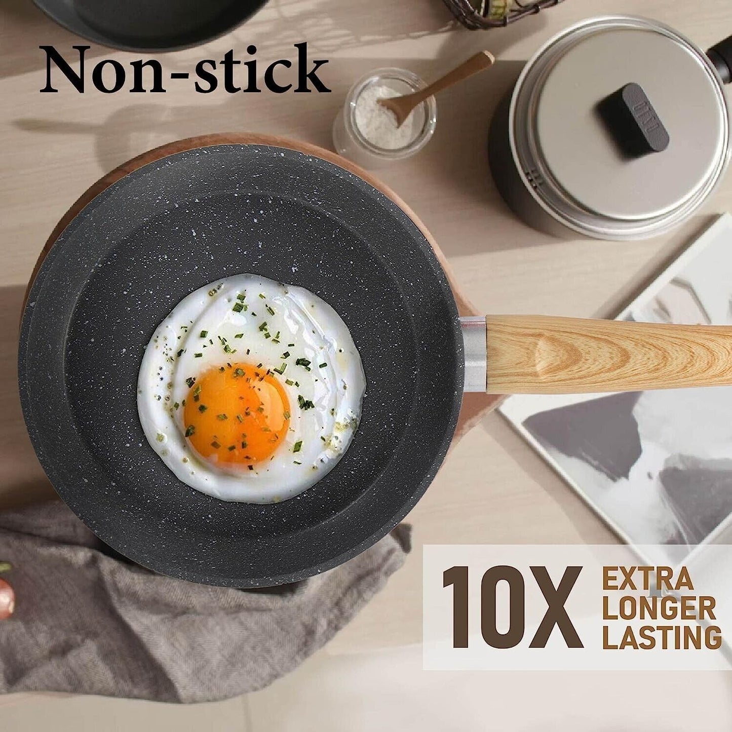 Premium 12-Piece Non-Stick Kitchen Cookware Set